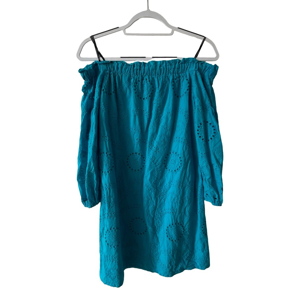 *NWOT* Eyelet Puff Sleeve Dress